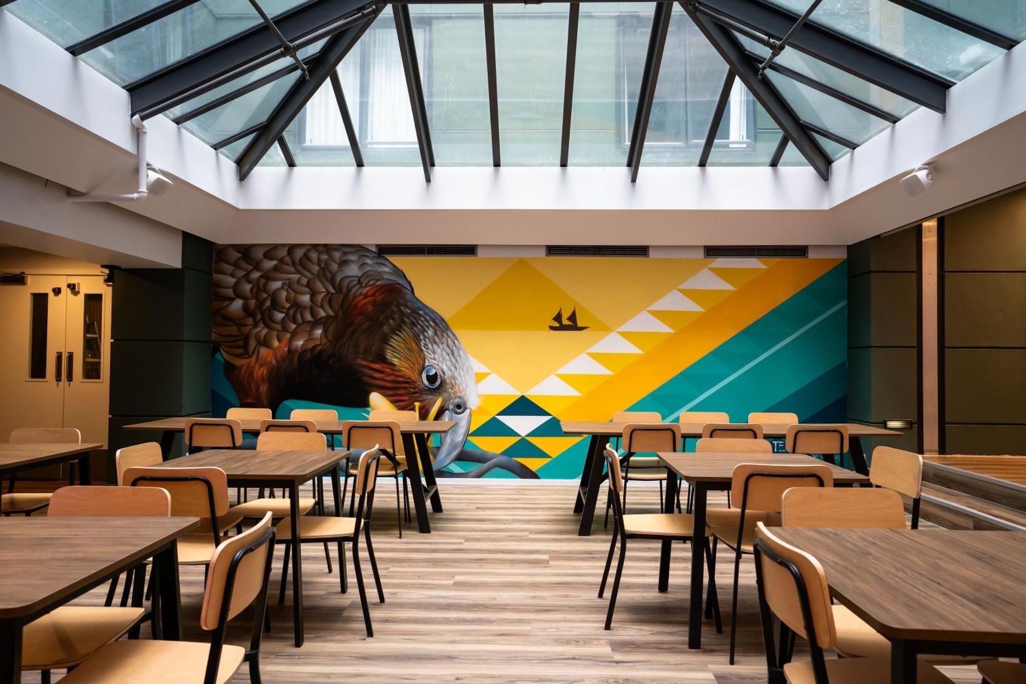 A Pousada Haka House Wellington Exterior foto The dining room at the new sixth form centre