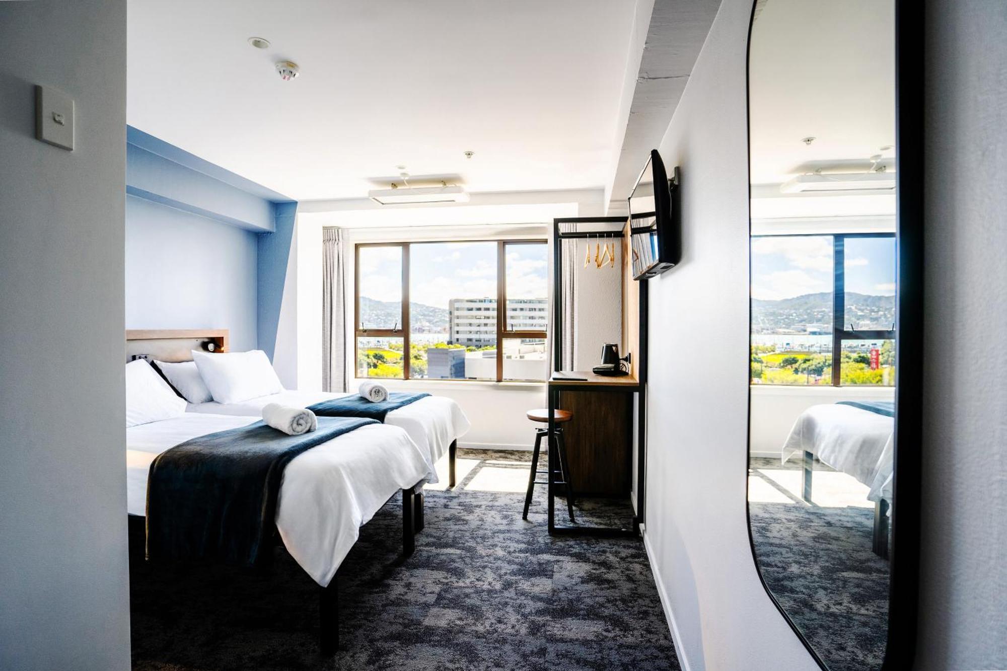 A Pousada Haka House Wellington Exterior foto A room at the hotel