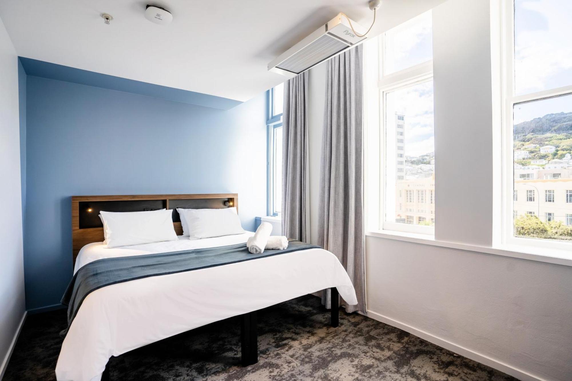 A Pousada Haka House Wellington Exterior foto A room at the hotel